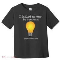 Inventor's , Thomas Edison , Graduate's Toddler T-Shirt thumb 0