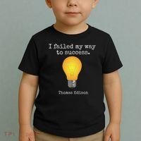 Inventor's , Thomas Edison , Graduate's Toddler T-Shirt thumb 2