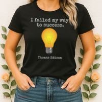 Inventor's , Thomas Edison , Graduate's Women's T-Shirt thumb 2