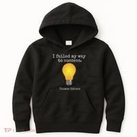 Inventor's , Thomas Edison , Graduate's Kids Hoodie thumb 0
