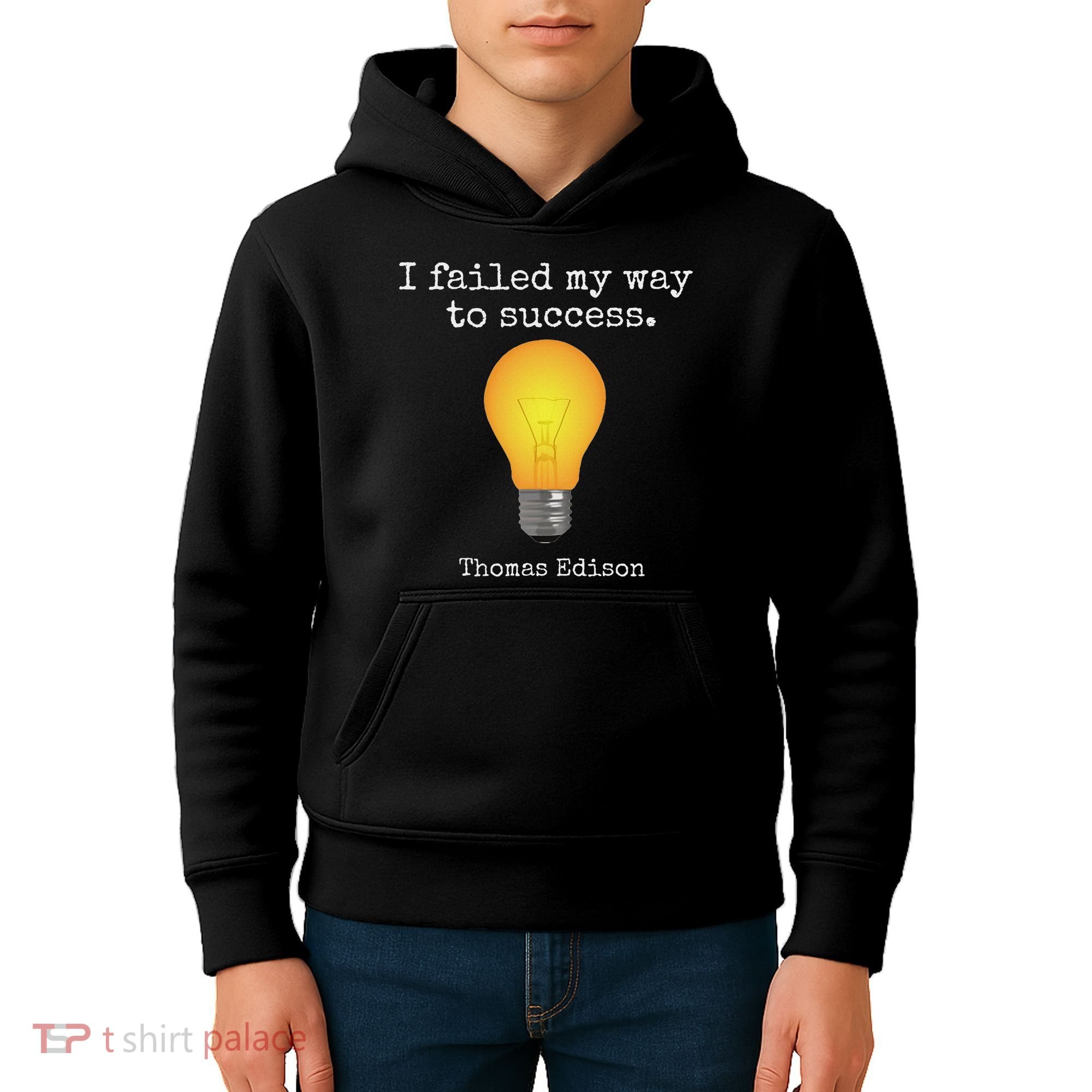 Inventor's , Thomas Edison , Graduate's Kids Hoodie