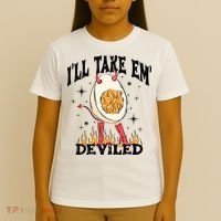 ILl Take Em Deviled Funny Thanksgiving Deviled Eggs T-Shirt thumb 4