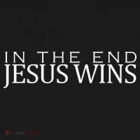 In The End Jesus Wins Christianity Ornament thumb 1