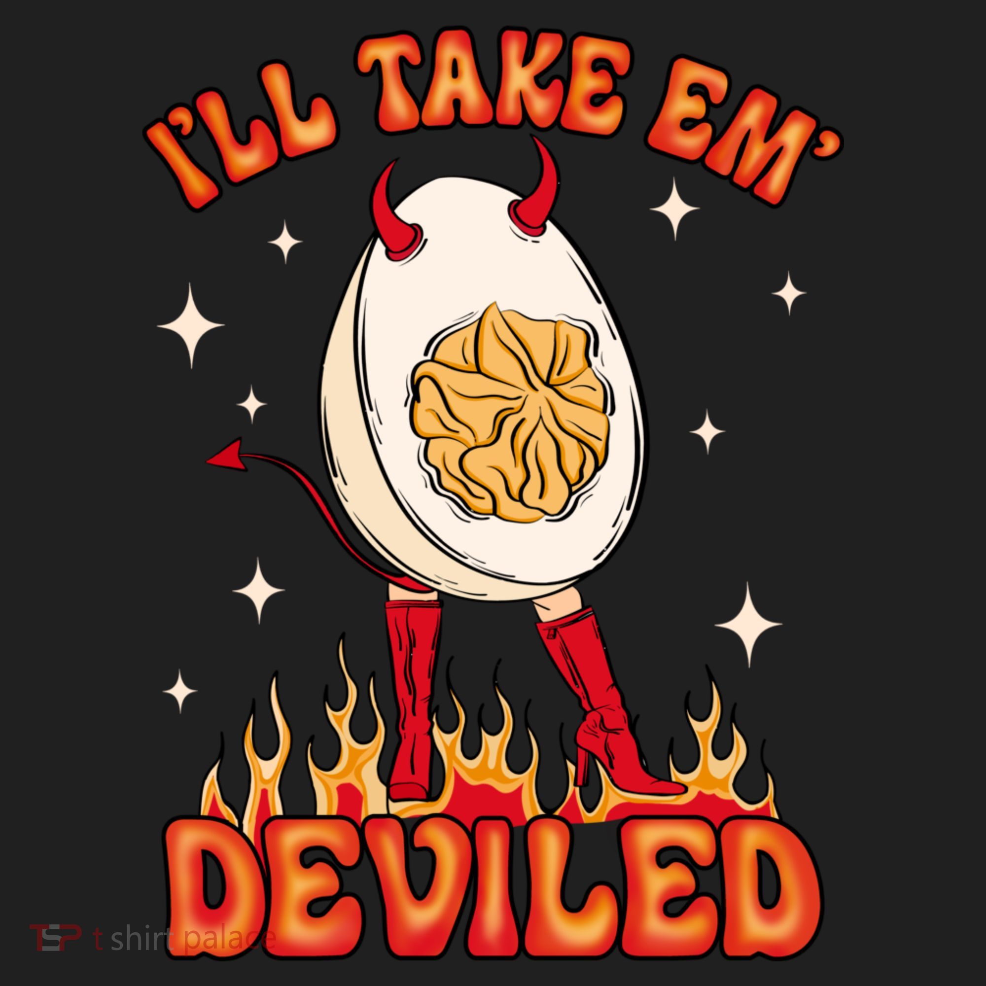 ILl Take Em Deviled Egg Funny Thanksgiving Women's Sweatshirt