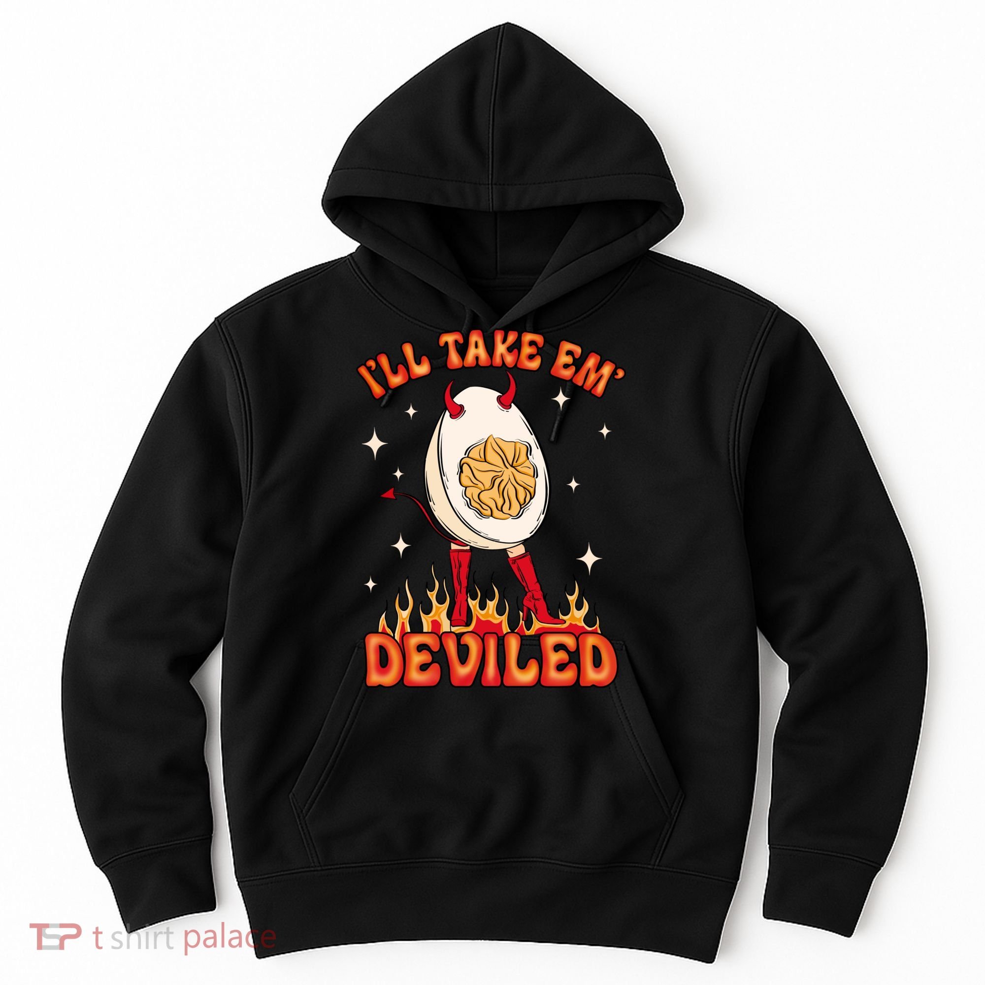ILl Take Em Deviled Egg Funny Thanksgiving Hoodie