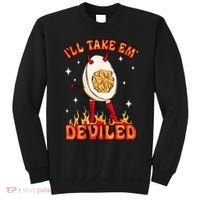 ILl Take Em Deviled Egg Funny Thanksgiving Sweatshirt thumb 0