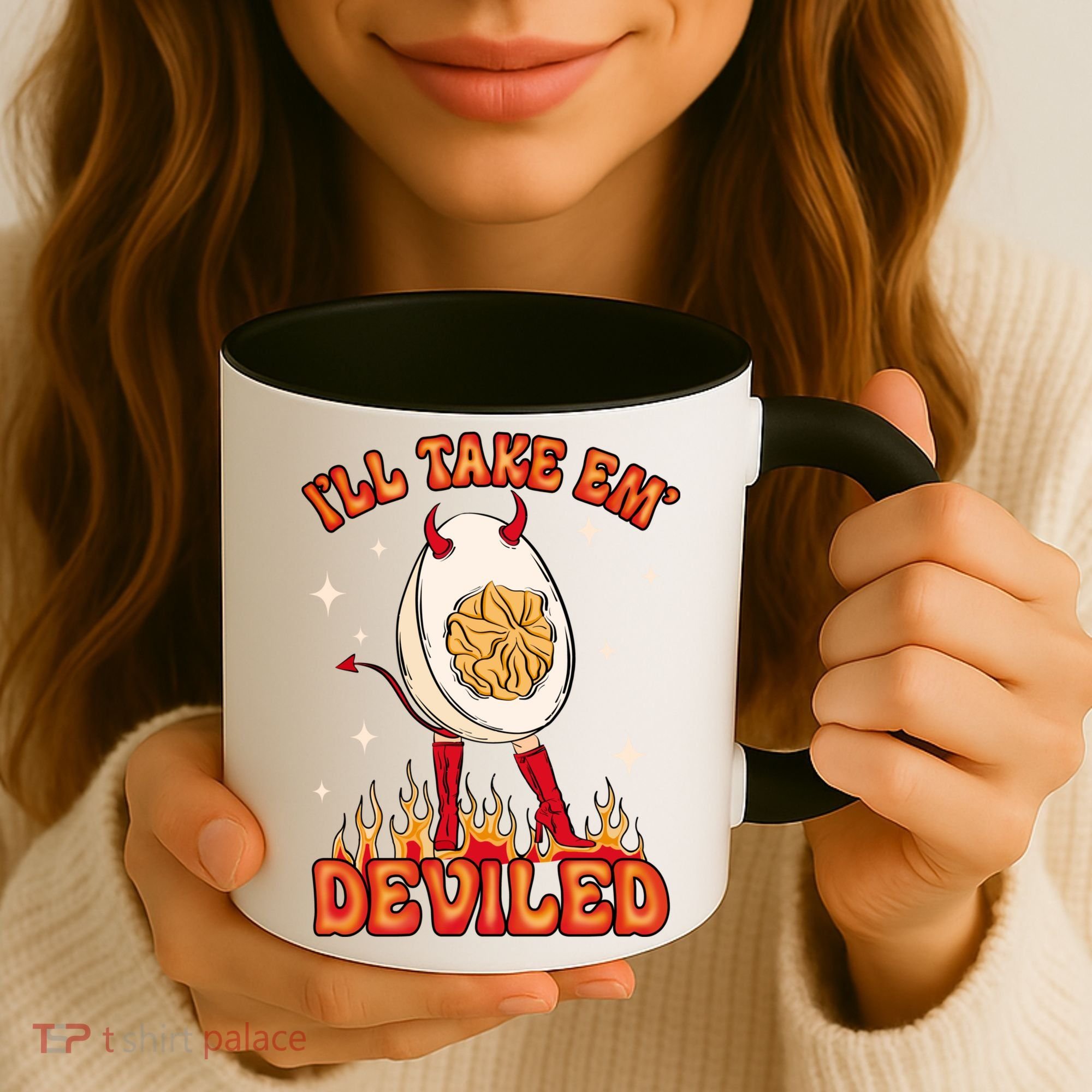 ILl Take Em Deviled Egg Funny Thanksgiving Coffee Mug