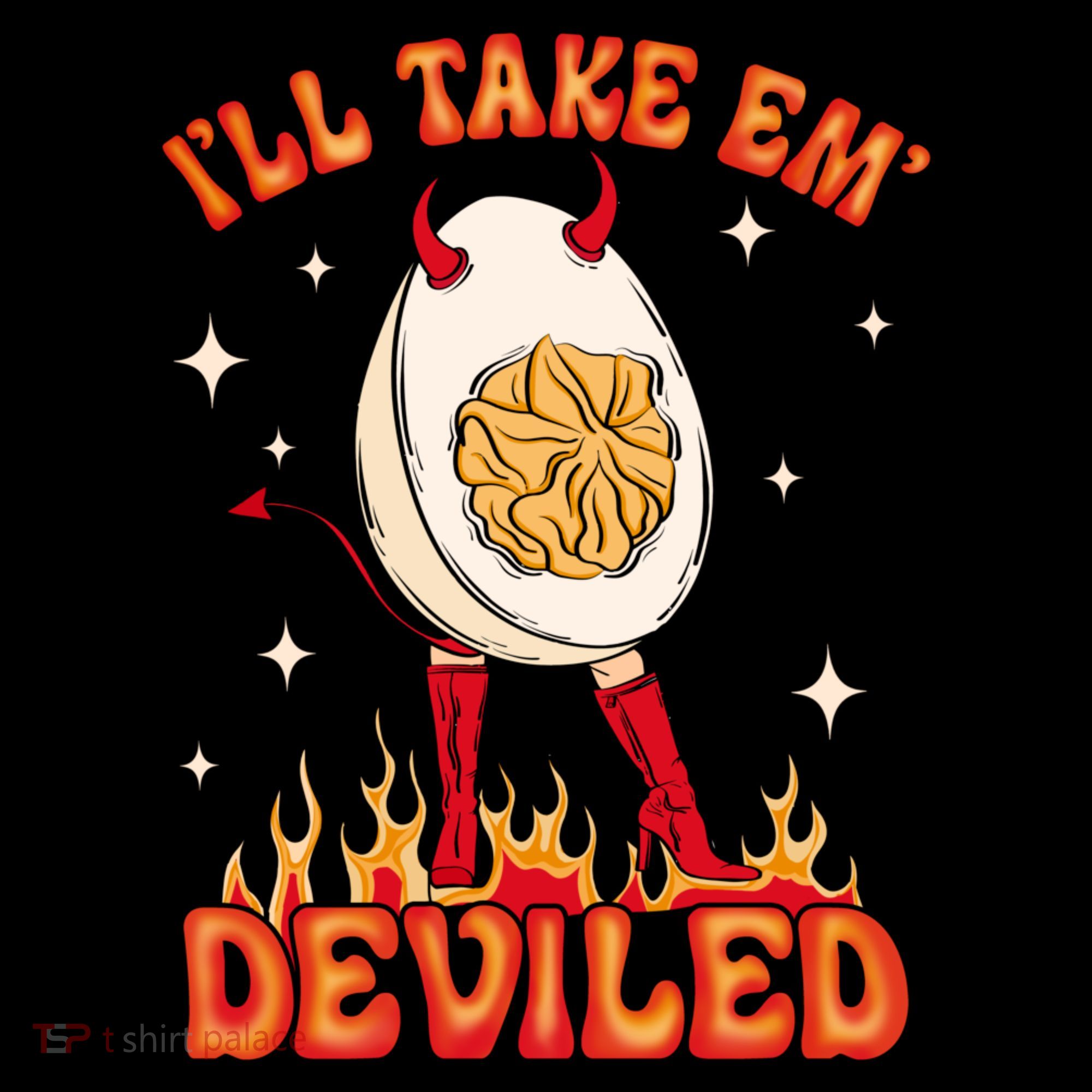 ILl Take Em Deviled Egg Funny Thanksgiving Mousepad