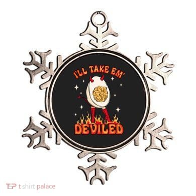 ILl Take Em Deviled Egg Funny Thanksgiving Ornament