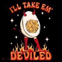ILl Take Em Deviled Egg Funny Thanksgiving Ornament thumb 1