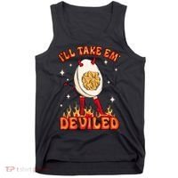 ILl Take Em Deviled Egg Funny Thanksgiving Tank Top thumb 0