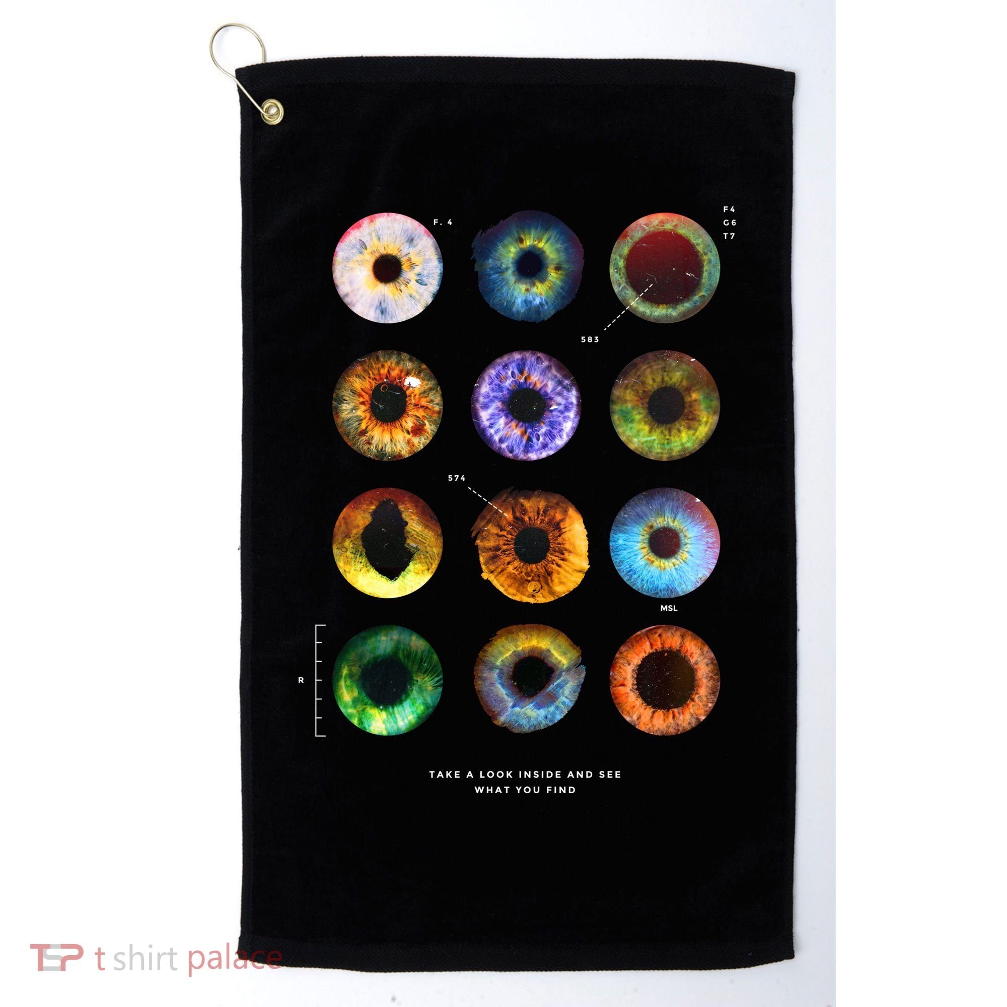 Inside The Eye Golf Towel