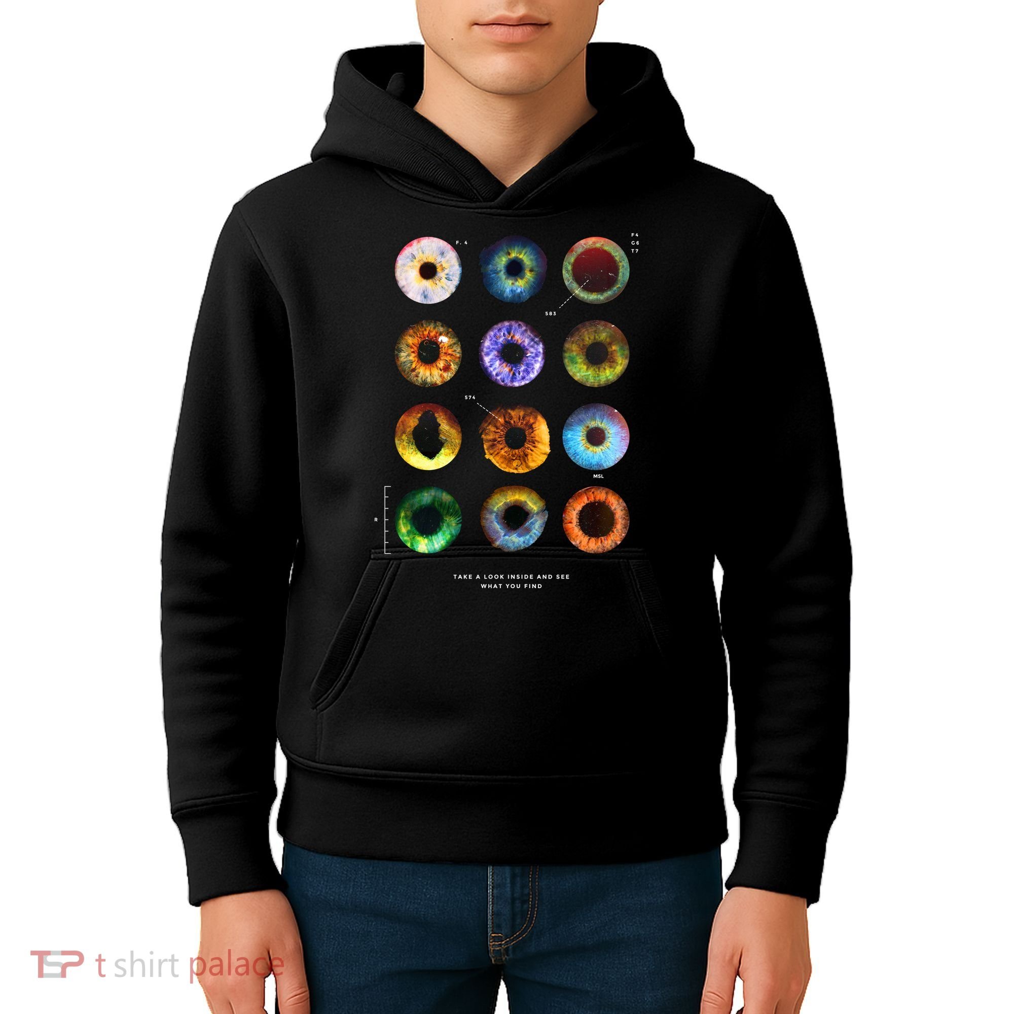 Inside The Eye Kids Hoodie