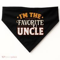 I'm The Favorite Uncle USA-Made Doggie Bandana thumb 0