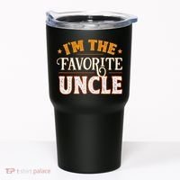 I'm The Favorite Uncle Tumbler thumb 0
