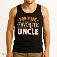 I'm The Favorite Uncle Tank Top thumb 3