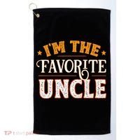 I'm The Favorite Uncle Golf Towel thumb 0