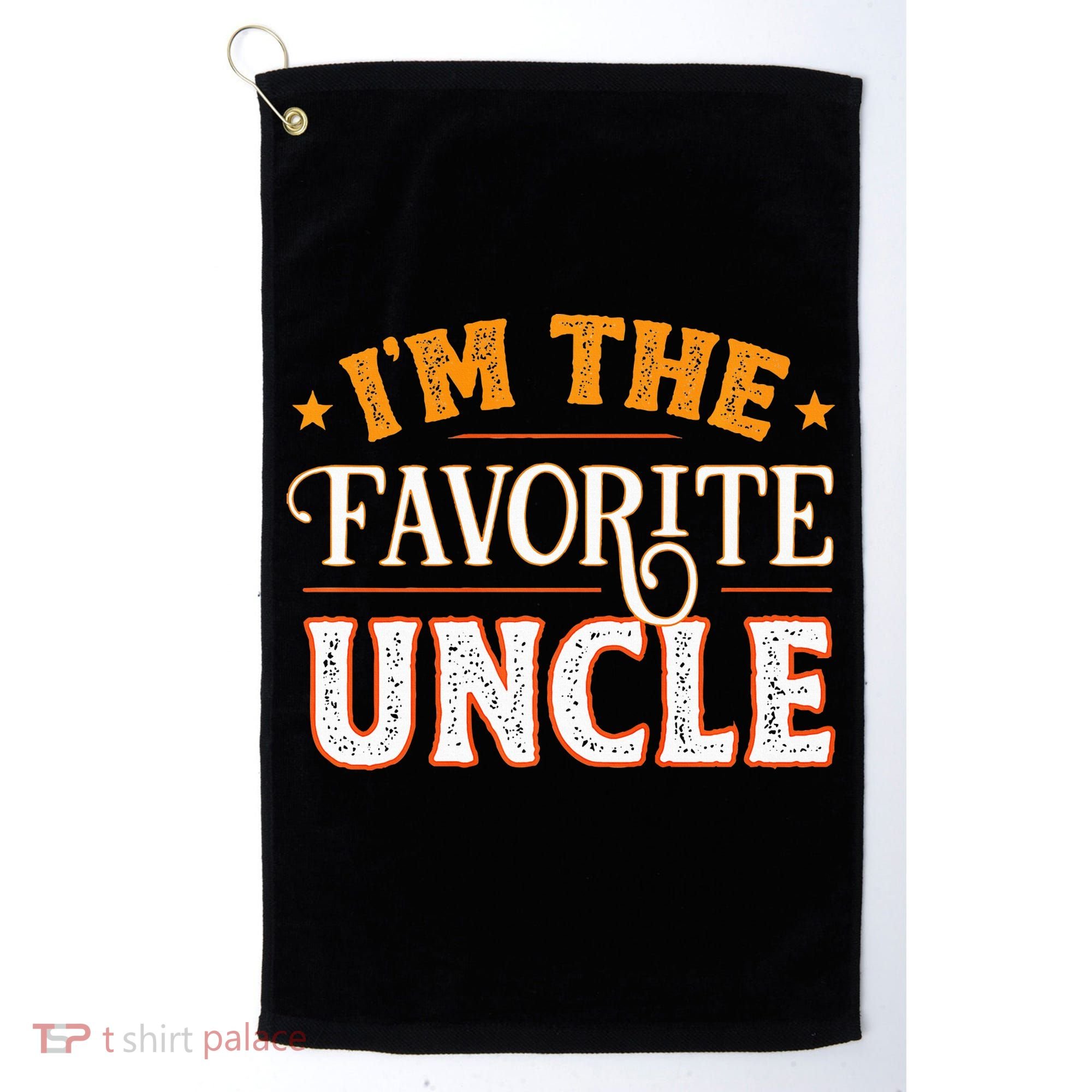 I'm The Favorite Uncle Golf Towel