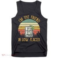 I'm The Friend In Low Places Country Music Tank Top thumb 0