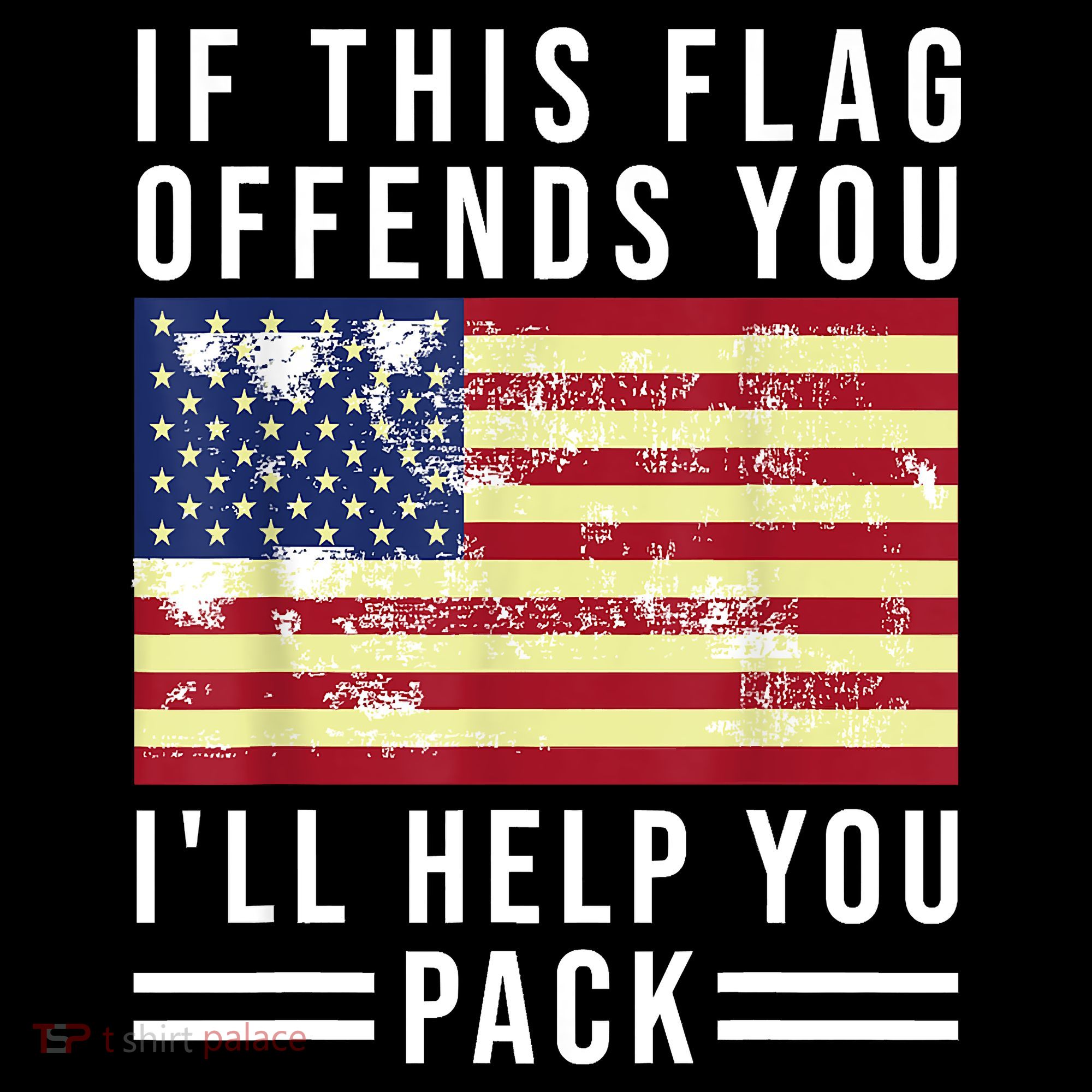 If This Flag Offends You Ill Help You Pack Bucket Hat