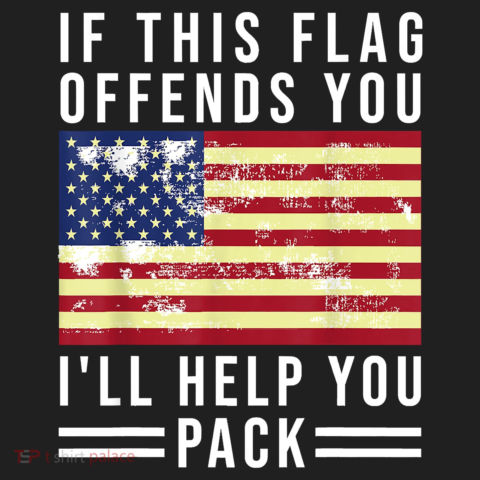 If This Flag Offends You Ill Help You Pack Tumbler