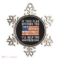 If This Flag Offends You Ill Help You Pack Ornament thumb 0