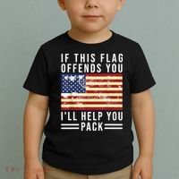 If This Flag Offends You Ill Help You Pack Toddler T-Shirt thumb 2