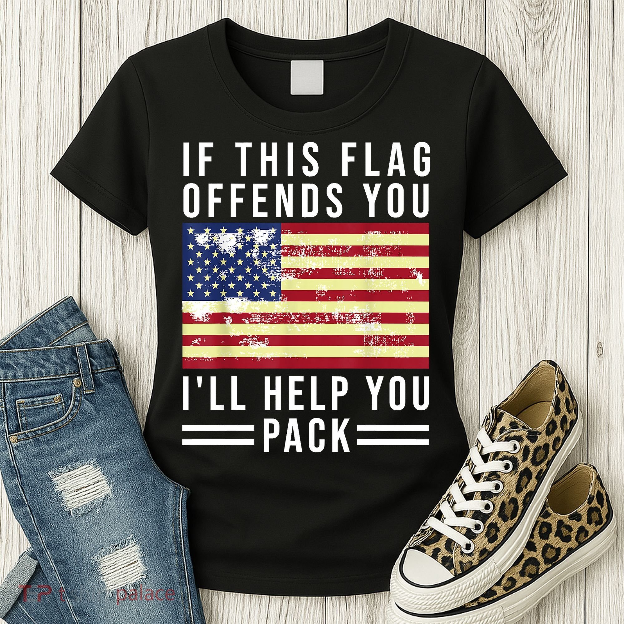If This Flag Offends You Ill Help You Pack Women's T-Shirt
