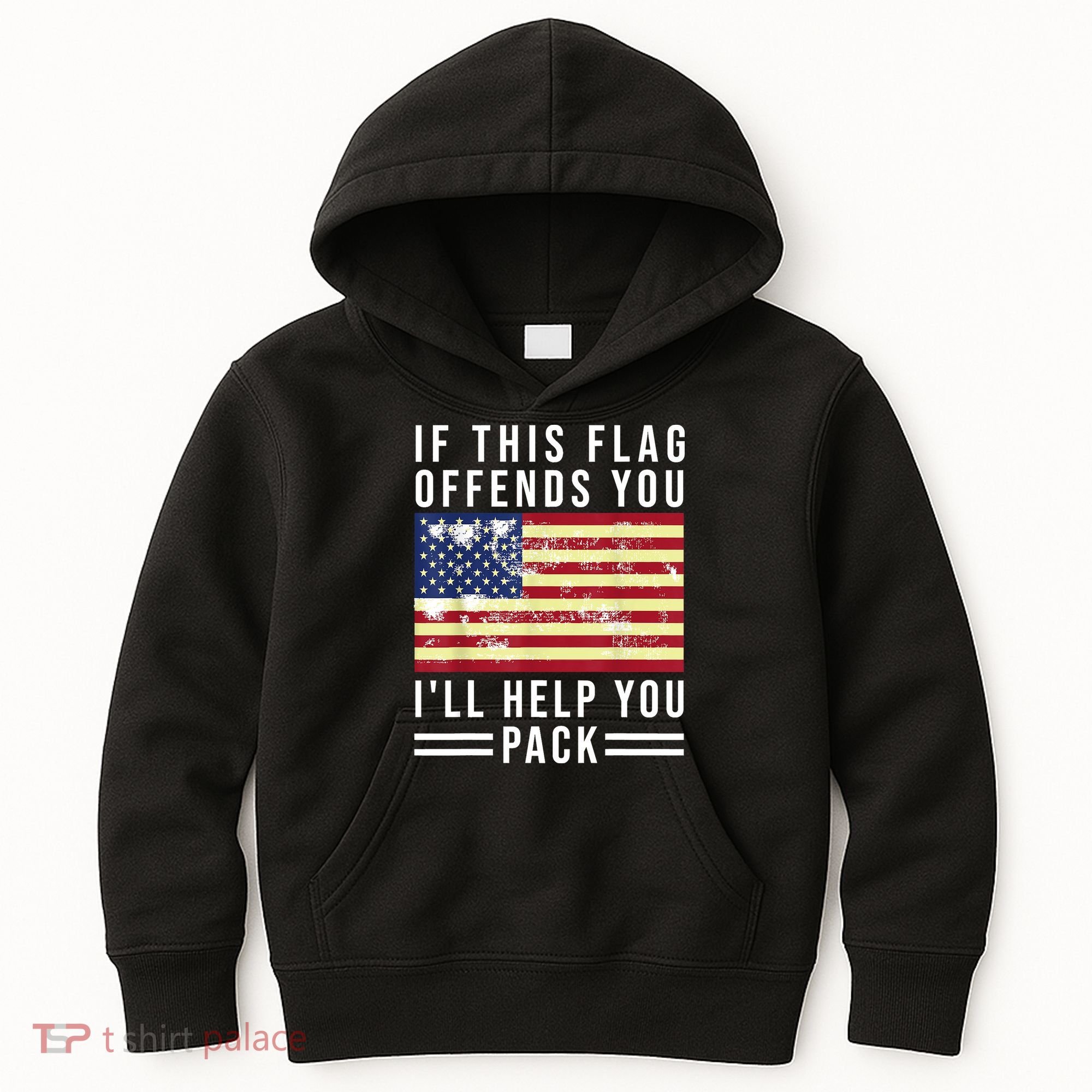 If This Flag Offends You Ill Help You Pack Kids Hoodie