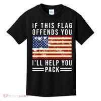 If This Flag Offends You Ill Help You Pack Kids T-Shirt thumb 0