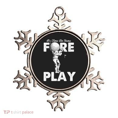 It's Time for Some Foreplay Funny Golf Sexual Innuendo Ornament