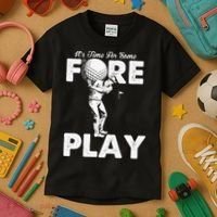 It's Time for Some Foreplay Funny Golf Sexual Innuendo Kids T-Shirt thumb 3