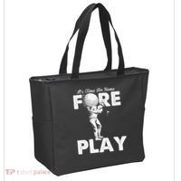 It's Time for Some Foreplay Funny Golf Sexual Innuendo Tote Bag thumb 2