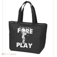 It's Time for Some Foreplay Funny Golf Sexual Innuendo Tote Bag thumb 3