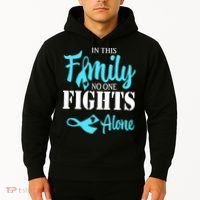 In This Family No One Fights Alone Diabetes Awareness Hoodie thumb 2