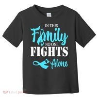 In This Family No One Fights Alone Diabetes Awareness Toddler T-Shirt thumb 0