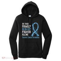 In This Family Nobody Fights Alone Prostate Cancer Gift Women's Hoodie thumb 0