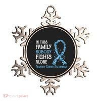 In This Family Nobody Fights Alone Prostate Cancer Gift Ornament thumb 0