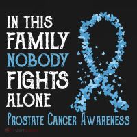 In This Family Nobody Fights Alone Prostate Cancer Gift Ornament thumb 1