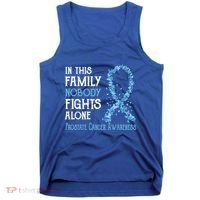 In This Family Nobody Fights Alone Prostate Cancer Gift Tank Top thumb 0