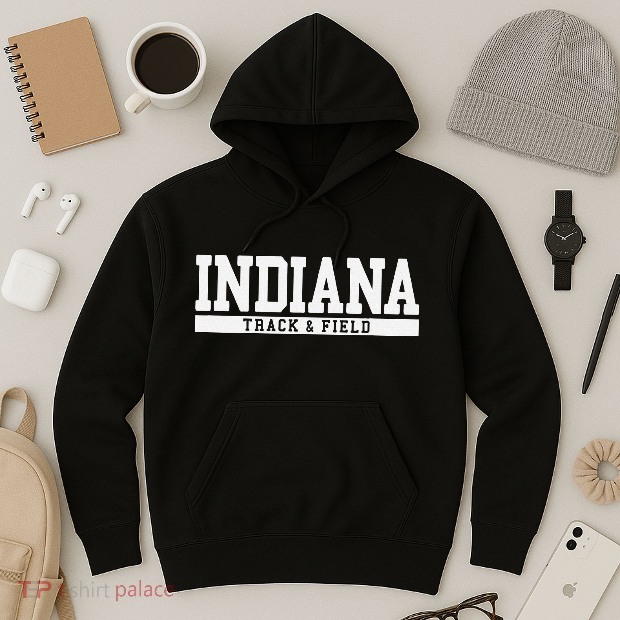Indiana Track & Field Hoodie