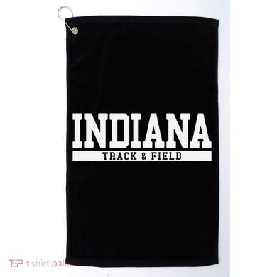 Indiana Track & Field Golf Towel
