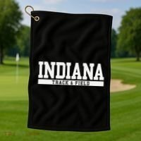 Indiana Track & Field Golf Towel thumb 1