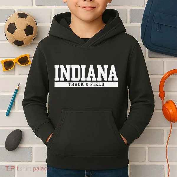 Indiana Track & Field Kids Hoodie