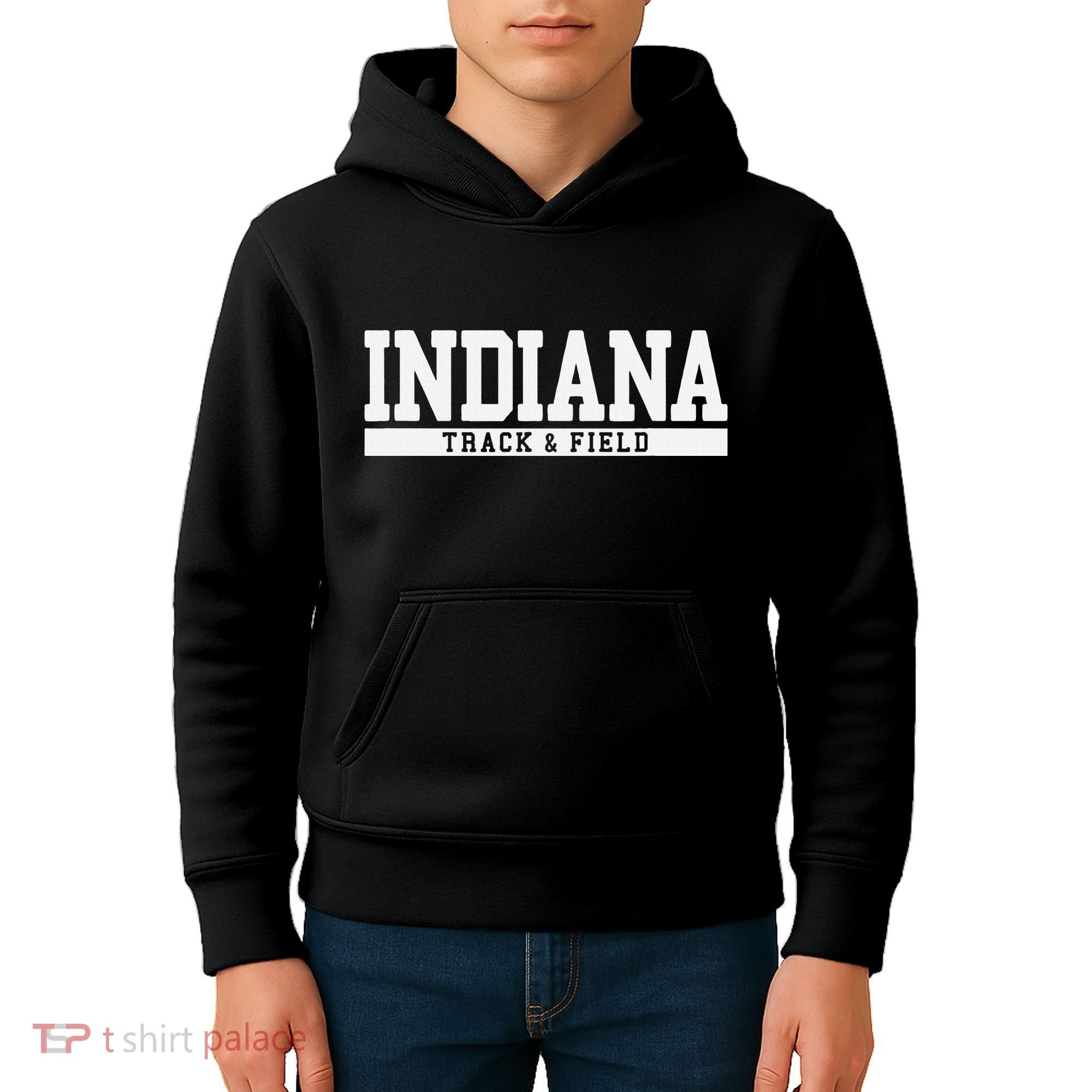 Indiana Track & Field Kids Hoodie