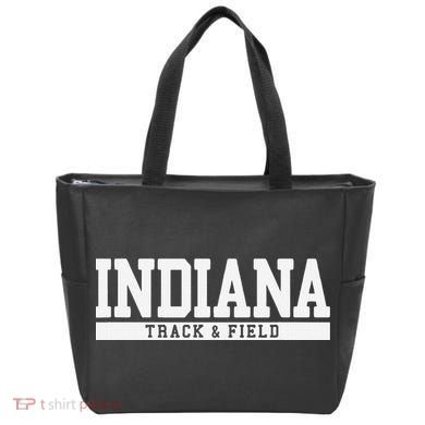 Indiana Track & Field Tote Bag