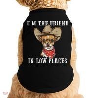 I'm The Friend In Low Places Doggie Tank thumb 0