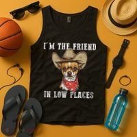 I'm The Friend In Low Places Tank Top thumb 4