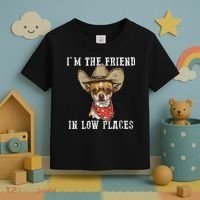 I'm The Friend In Low Places Toddler T-Shirt thumb 3