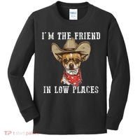 I'm The Friend In Low Places Kids Long Sleeve Shirt thumb 0